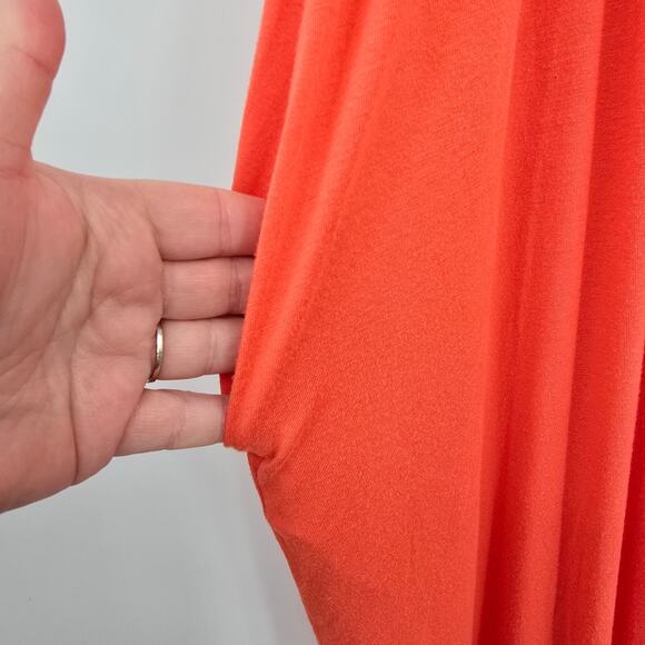 Good Times USA Women's Sleeveless Romper Jumpsuit Pockets Orange Size Medium - Picture 7 of 9